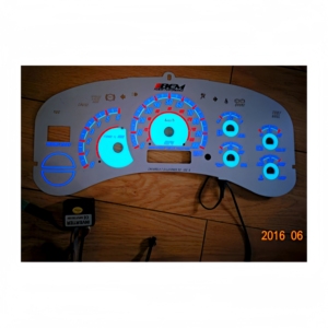 Đặc biệt tùy chỉnh độ sáng cao DC12V/24V EL tấm đo/EL Glow tự động Bảng điều khiển El Glow Auto Meter - Product Image 5