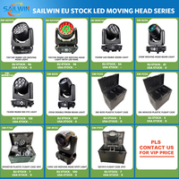 Stock Espagne Lyre Beam295 DJ Scène Sharpy 295W 14R Projecteur Beam à Tête Mobile Avec Flight Case Prisme Double Facettes 48+8