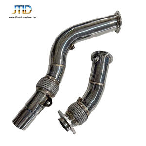 JTLD Downpipes S55 Polish Aftermarket Kinerja Tinggi untuk BMW F80 M3 F82 M4 2015 + - Product Image 4