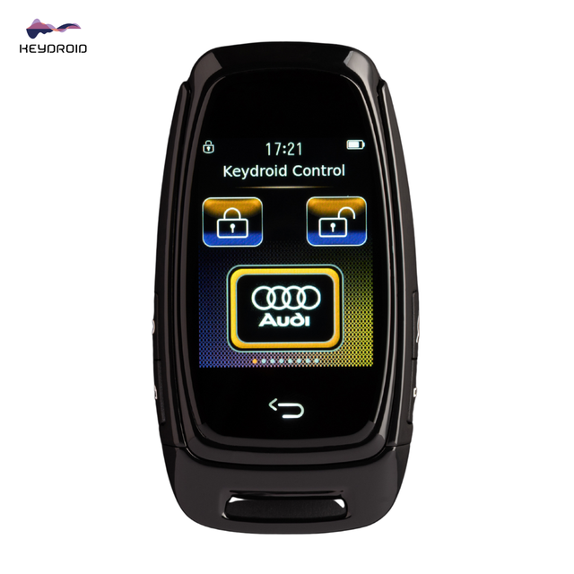 Keydroid OEM Smart Key Upgrade for Mercedes Benz BMW Cars with ABS Material 4 Buttons Touchscreen Original Car Key