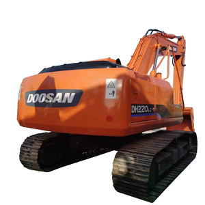 Excavatrice sur chenilles Doosan DH220, équipement de construction hydraulique de 22 tonnes - Product Image 1