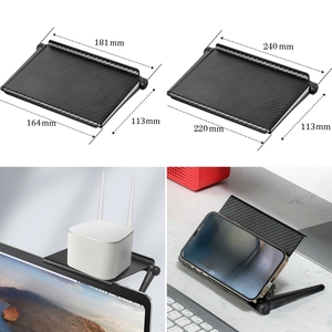 TV Màn hình lưu trữ hàng đầu kệ có thể điều chỉnh màn hình lưu trữ giá Máy tính để bàn hiển thị đứng TV Router lưu trữ giá nhà tổ chức - Product Image 6