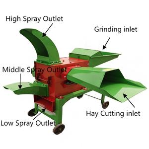 Đa Chức năng ủ chua 680 chaff <span class=keywords><strong>Cutter</strong></span> với động cơ diesel ướt khô cỏ Máy Nghiền chaff Máy cắt - Product Image 2