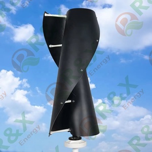 Generador Eólico de 5KW, 15KW, 20KW a Precio de Fábrica, Paneles Solares, Energía Híbrida de 10KW para Uso Doméstico, Aspas de FRP R&X, Turbina Eólica Vertical R&X-SV - Product Image 6