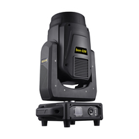 Projecteur Beam Moving Head 420W + Température de couleur de l'ouverture jusqu'à 8500K, gradation mécanique 0-100%, 18/22 canaux, prisme nid d'abeille 48 faces, prisme 12 faces