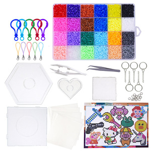 Cuentas Fusibles Perler <span class=keywords><strong>de</strong></span> 2.6mm, 72 Colores Surtidos, Directo <span class=keywords><strong>de</strong></span> Fábrica, Cuentas <span class=keywords><strong>Hama</strong></span> con Plancha para Manualidades, Regalos <span class=keywords><strong>de</strong></span> Navidad - Product Image 2