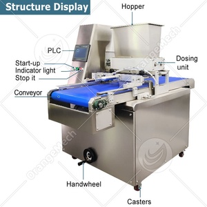 เครื่องตัดคุกกี้แบบตั้งโต๊ะ ORME เครื่องทำคุกกี้บิสกิต เครื่องทำคุกกี้ฟอร์จูน สำหรับธุรกิจขนาดเล็ก - Product Image 2