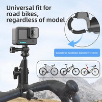 Flexibler Fahrradkamera-Halter Fahrradlenker-Halterung Roller-Kameraständer Outdoor-Actionkamera-Halterung