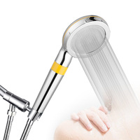 Corée du Japon Simple moderne Double filtre beauté pommeau de douche KDF filtre amovible ensemble de soins de la peau pour salle de bain douche à main robinet