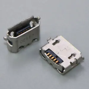 Micro USB Jack Connector Female 5 pin Charging Socket For Mobile phone MP3 MP4 PDA