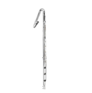 <span class=keywords><strong>Flauta</strong></span> de <span class=keywords><strong>contrabajo</strong></span> de 16 agujeros cerrados chapada en plata de tono C de alto grado () - Product Image 5