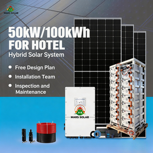 Sistema de Energía de Iones de Litio con Silicio Monocristalino Personalizado para Hoteles, Onda Sinusoidal Pura para 20-40 Habitaciones, Ahorra un 90% - Product Image 1
