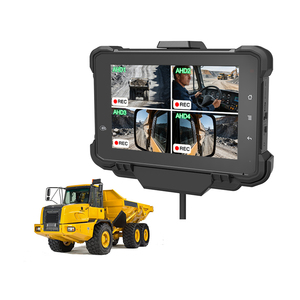 แท็บเล็ตพีซีขนาด 7 นิ้ว สำหรับงานเหมืองและยานยนต์ก่อสร้าง พร้อมช่องต่อกล้อง AHD 4 ช่อง รองรับความละเอียด 720P/1080P ระบบ <span class=keywords><strong>CAN</strong></span> Bus 4G สำหรับการตรวจสอบ - Product Image 1
