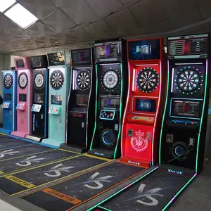 Harga Murah Mesin Game Dart Soft Tip Arcade Elektrik Komersial Terhubung Ke Jaringan