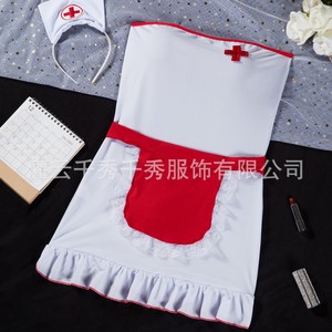 Lencería linda y femenina, disfraces de sirvienta, ropa profesional para mujer, vestidos de enfermera para juegos de rol dulces y seductores. - Product Image 3