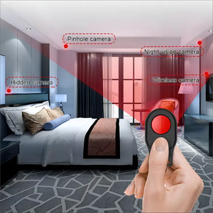 WT14 Mini détecteur de signal RF portable Scanner de <span class=keywords><strong>caméra</strong></span> cachée Vibration silencieuse Mode double alarme - Product Image 4