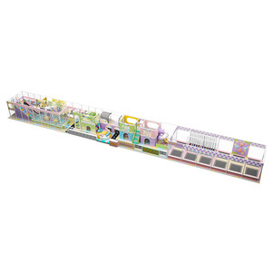 Équipement de terrain de jeu intérieur personnalisable pour enfants Saturation élevée Vitalité Diapositives amusantes Piscine à - Product Image 5