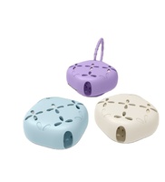 Boîte multifonctionnelle en silicone pour aromathérapie, désodorisant pour salle de bain et toilettes, support pour savon et baume parfumé
