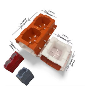 Stampo per Blocchi Autobloccanti in Calcestruzzo Leggero per Muri di Contenimento - Product Image 5