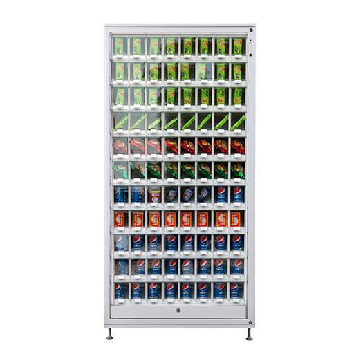 24 Hours Automatic Vending Machine with Custom Graphics SDK & QR Code Payment Metal/Steel Construction for Beauty Products