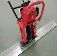 Règle vibrante compacteuse de béton électrique portative JOVE avec moteur et moteur électrique à rayon de braquage court