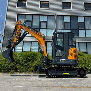 Бесплатная доставка мини-экскаватор EPA ДВИГАТЕЛЬ Kubota 3,5 тонн гусеничный микро экскаватор 1 тонна 2 тонны ферма небольшой экскаватор для продажи - Product Image 2