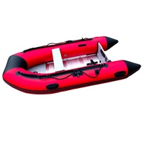 Bateau de pêche gonflable pliable Q Boat SY200 127cm en PVC 0.9mm certifié CE, stable, léger, durable, écologique, 35kg - Offre Spéciale