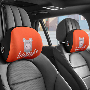 H507 Massage Car <strong>Headrest</strong> Lumbar Neck Pillow Memory Foam Cushion for Cars <strong>Bed</strong> Rest &amp; Reading Pillows - Product Image 4