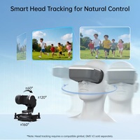 Lunettes FPV Walksnail Ascent HD avec écran LCD 4,5 pouces 1080P et antenne à gain élevé 4,9 dBi pour drones et voitures RC