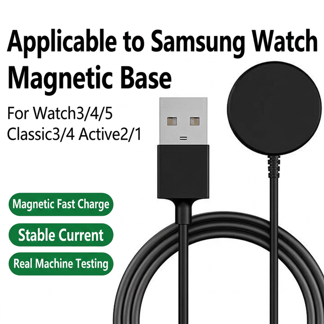 Magnetic Charger Cradle for Xiaomi Watch S5 S4 S3 S2, Xiaomi Watch 5, Watch 2, 2 Pro, H1/H1E USB Cable Base Charging Dock