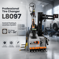Démonte-pneus automatique robuste en acier 110V/220V/380V L8097 LEO, machine de démontage avec pression de fonctionnement de 8-10 bars pour