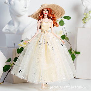 Robe de mariée pour <span class=keywords><strong>poupée</strong></span> supermodèle de 30 cm, tenue de mode et accessoires pour <span class=keywords><strong>poupée</strong></span>, vêtements pour <span class=keywords><strong>poupée</strong></span> supermodèle - Product Image 3