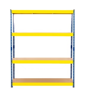 Bule Vàng kệ đa mục đích MDF Board lưu trữ Kệ Gourd lỗ đinh tán kệ lưu trữ Kệ công nghiệp cấp kệ - Product Image 3