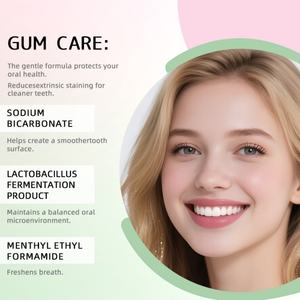 Tablettes de dentifrice solides probiotiques de luxe OEM portables pour les voyages, blanchiment des dents, haleine fraîche, dents sensibles, menthe - Product Image 3