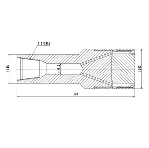 Cesta de Recolección de Materiales (RCJB) de Circulación Inversa 7-1 / Cesta de Recolección de Materiales para Operaciones de Pesca y Perforación - Product Image 2