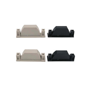 Southco-67 Tatami Concealed Door <b>Knobs</b> Plastic Recessed Flush Pull Cover <b>for</b> Wardrobe <b>Dresser</b> Bright Chrome Dark Furniture - Product Image 6