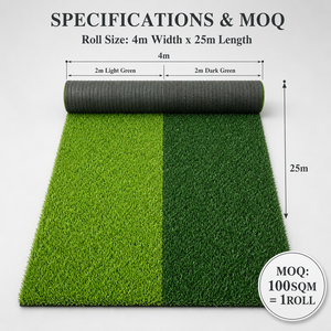 Gazon artificiel Euro professionnel durable en gros pour <span class=keywords><strong>terrains</strong></span> <span class=keywords><strong>de</strong></span> football, 50 mm, tapis <span class=keywords><strong>de</strong></span> sol vert pour stades et zones sportives - Product Image 2