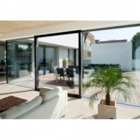 Ventanas Fijas de Vidrio de Aleación de Aluminio Personalizadas para Hotel y Villa, Ventanas de Doble Acristalamiento para Escaparates y Patios en Venta