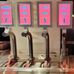 Máquina Expendedora de Café Frío de Grado Comercial con Cuatro Grupos de Dispensadores de Leche, Funcionamiento Automático, Sistema de Pago Personalizado - Product Image 2