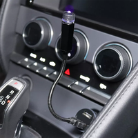Lampe USB Ciel Étoilé pour Voiture, Lumière d'Ambiance Décorative, Projecteur Laser de Plafond Étoilé, Lumière Ambiante USB pour Voiture Rouge Bleu