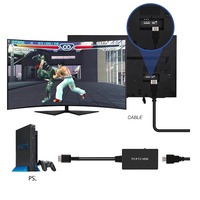 Convertisseur audio-vidéo pour PS2 vers HDMI compatible avec câble audio 3,5 mm pour les modes d'affichage PS2