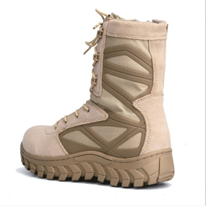 Bottes d'escalade personnalisées DFA120 Noir Kaki Désert OD, chaussures de montagne avec surpiqûres tout autour, nouvelle conception, semelle extérieure en caoutchouc - Product Image 1
