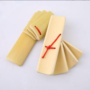 Palillos de un yuan, palas de cuatro piezas, palas de bambú para ejercicio, productos al por mayor para vendedores callejeros, palas de sonido, un yuan - Product Image 2