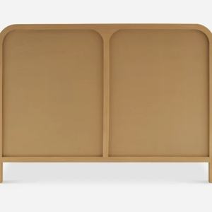 Cadre de lit en bois moderne sur mesure pour chambre à coucher, tailles Queen et King - Product Image 6