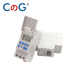 Din Rail Programmable Digital Timer Switch Relay Control Power 220V 230V 6A 10A 16A 20A 25A 30A Timer Switch