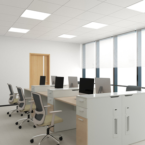 Siêu mỏng vuông nhúng Bảng điều khiển ánh sáng cho văn phòng/phòng hội nghị backlighting, kích thước: 600*600 siêu mỏng dẫn Bảng điều khiển ánh sáng - Product Image 5