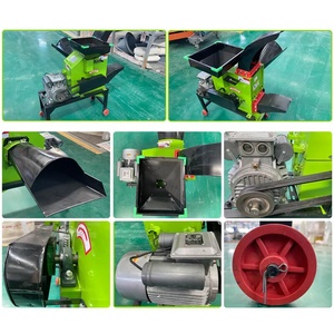 Animale <span class=keywords><strong>di</strong></span> alta qualità <span class=keywords><strong>di</strong></span> Alimentazione Sfregamenti Cutter mini pula taglierina macchina - Product Image 5