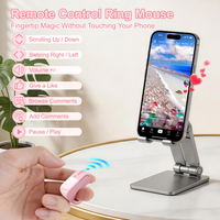 Souris télécommande portable tout-en-un pour téléphone, ordinateur portable, tablette, déclencheur d'appareil photo, défileur vidéo, présentation PPT, contrôle d'e-book