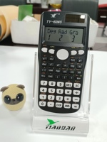 Calculatrice scientifique non programmable Fx-82Ms 2e génération, 240 fonctions et écran à 2 lignes, noir, pour étudiants à bon prix