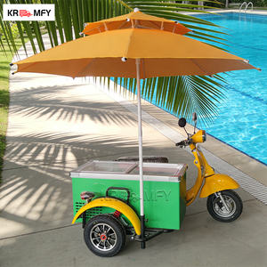 Nouveau modèle en promotion : Chariot manuel à glaces italiennes et sucettes glacées, livraison gratuite - Product Image 3